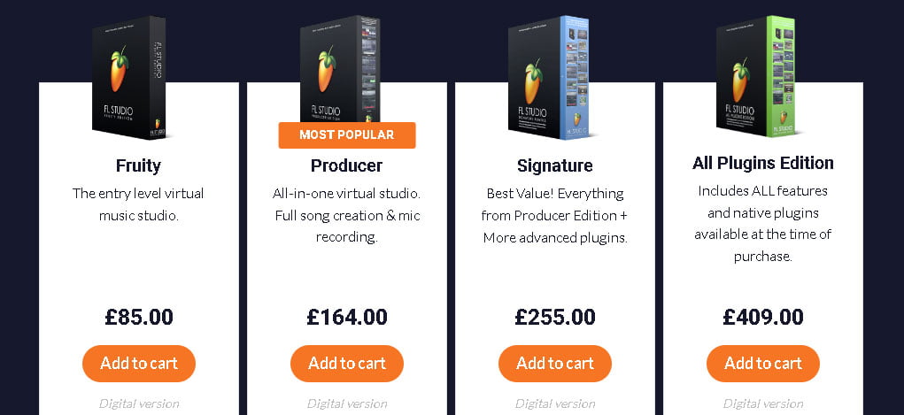 FL Studio Pricing